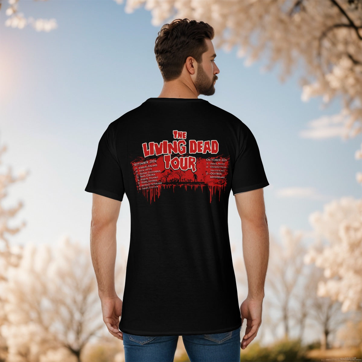 The Living Dead Tour T-Shirt - with European Tour Dates!