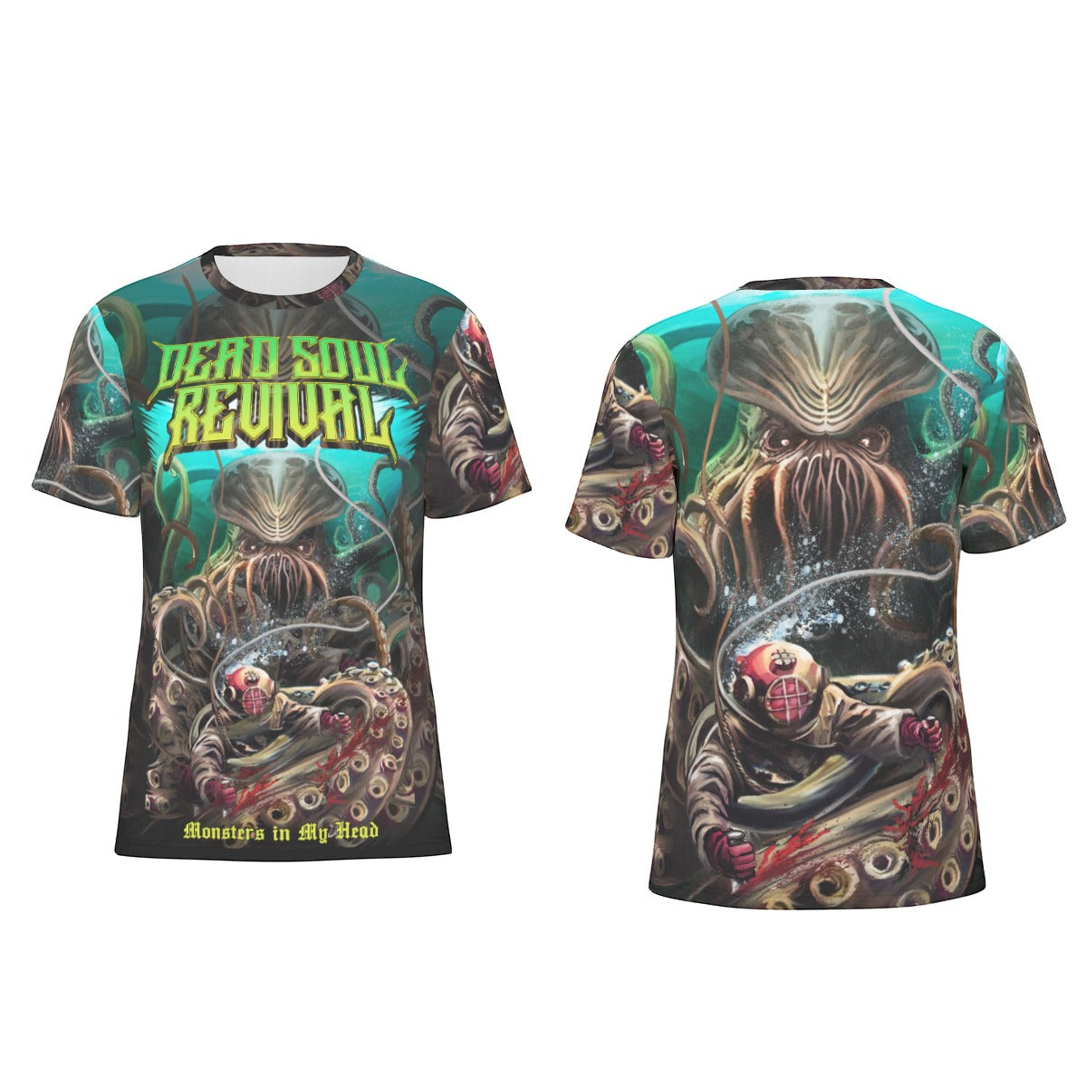 Monsters in My Head - All Over Print T-Shirt