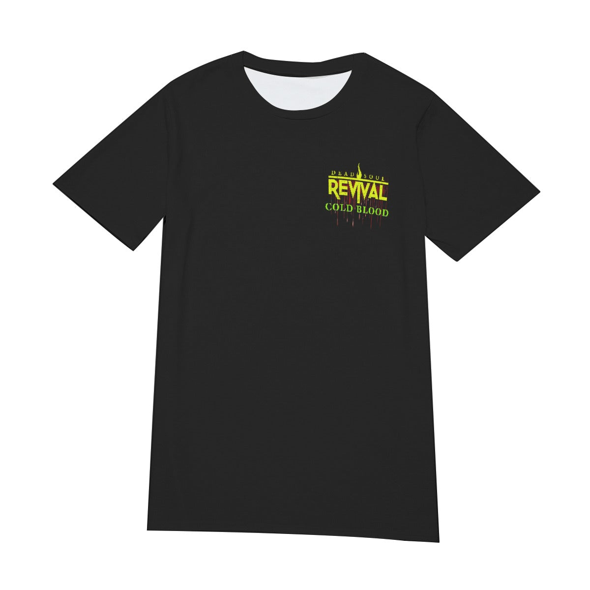 Cold Blood T-Shirt (double sided)- includes a FREE Download of new single "Cold Blood" mp3!