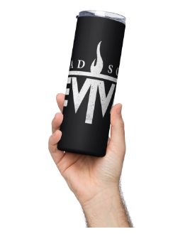 Dead Soul Revival Stainless steel tumbler with logo
