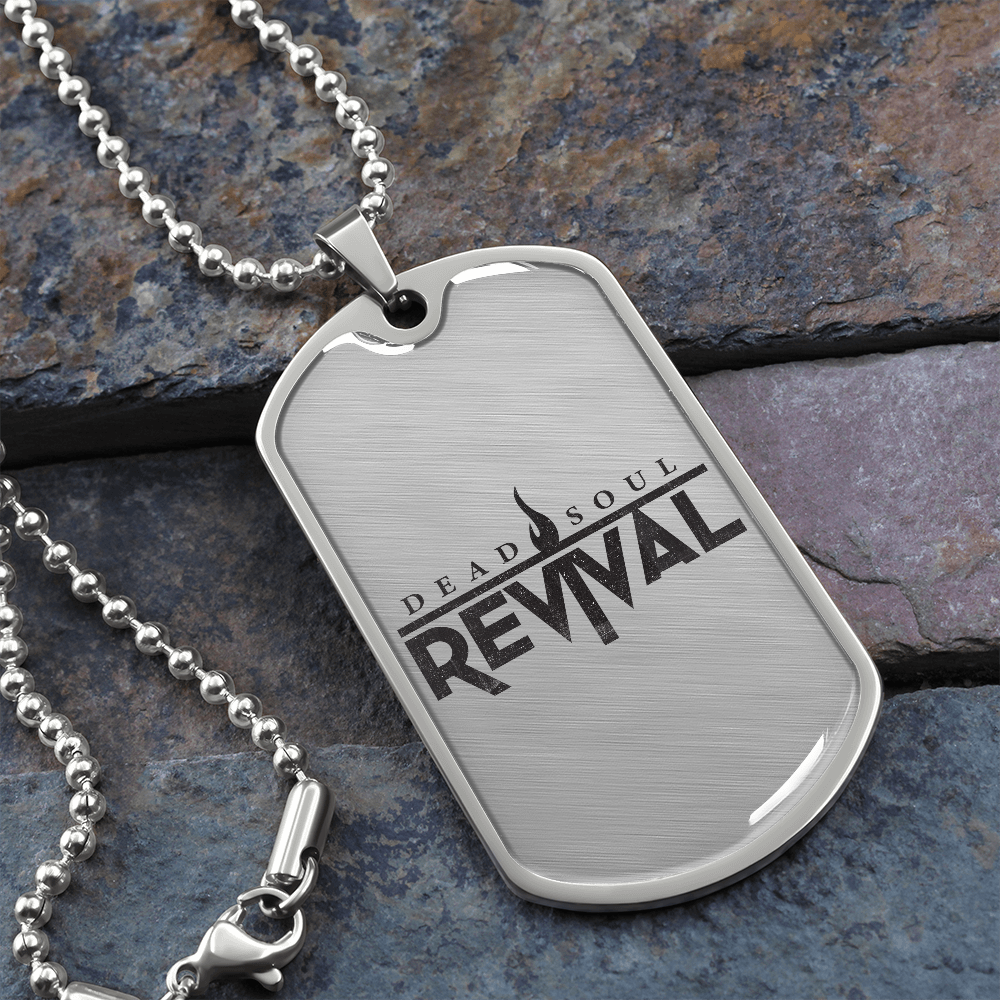 Dead Soul Revival Dog Tag Necklace