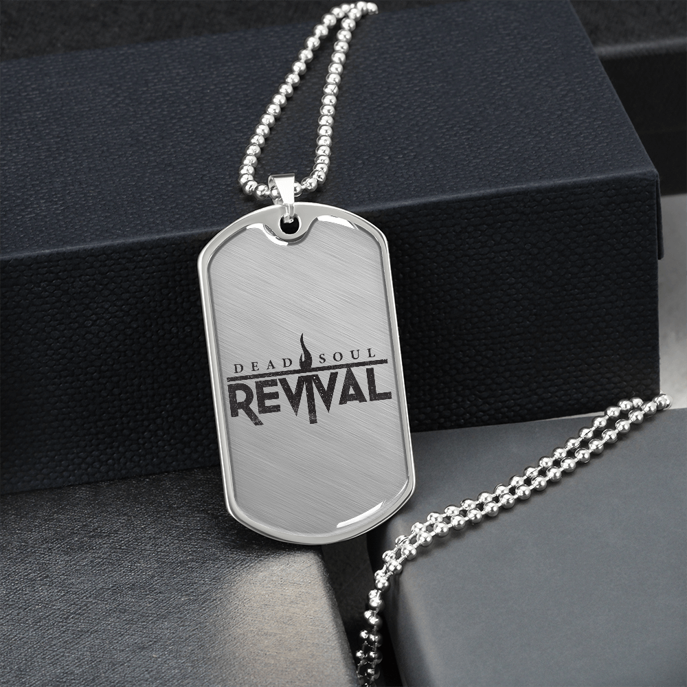 Dead Soul Revival Dog Tag Necklace