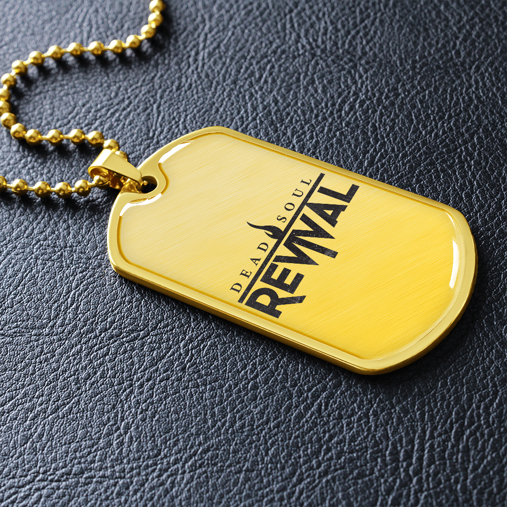 Dead Soul Revival Dog Tag Necklace