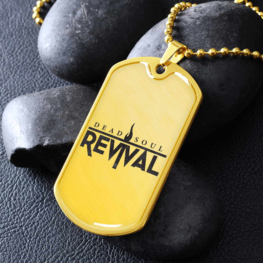 Dead Soul Revival Dog Tag Necklace