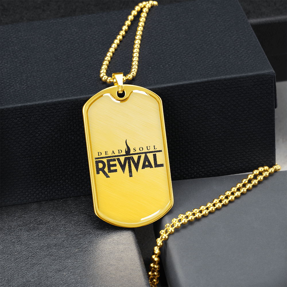 Dead Soul Revival Dog Tag Necklace