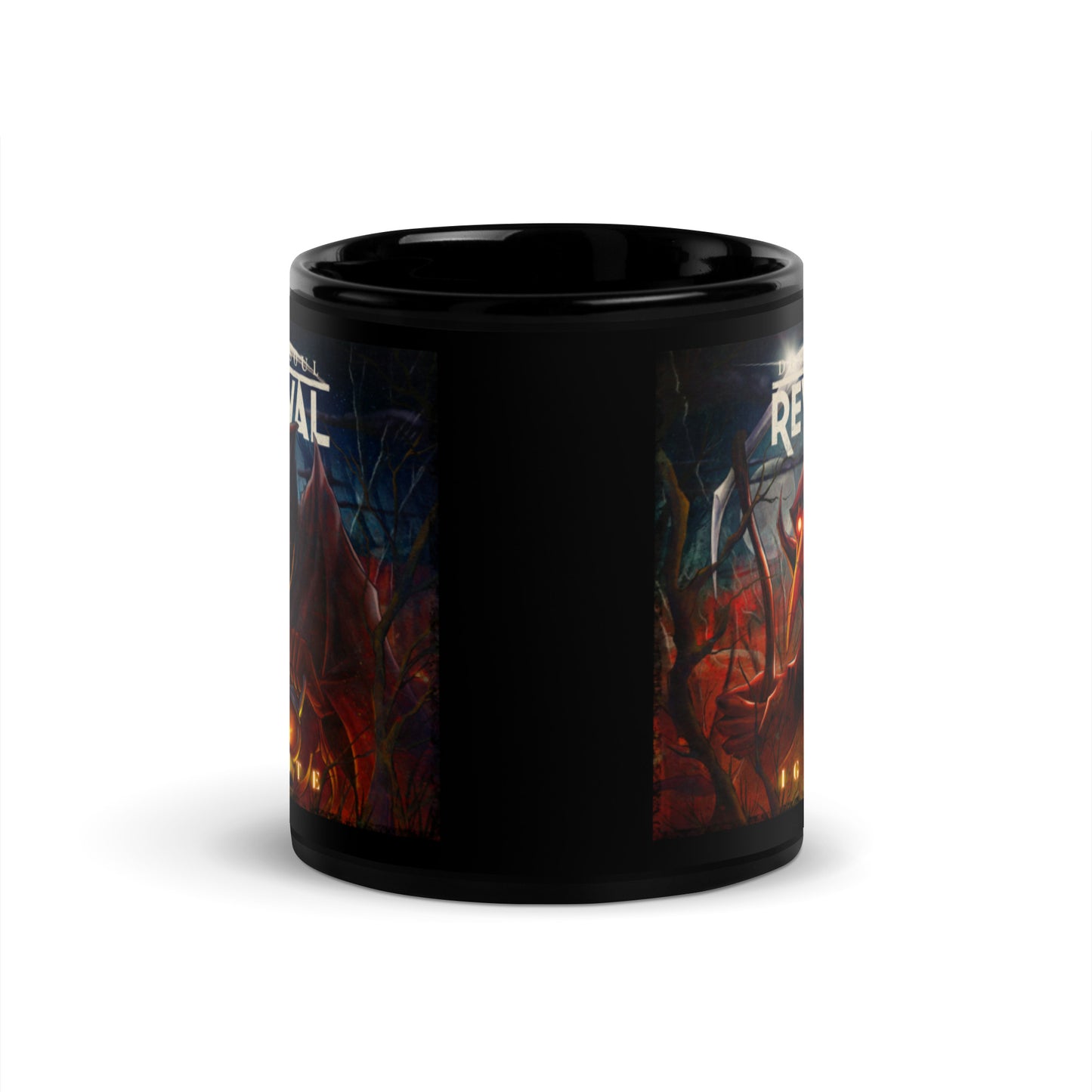 Ignite Black Glossy Mug
