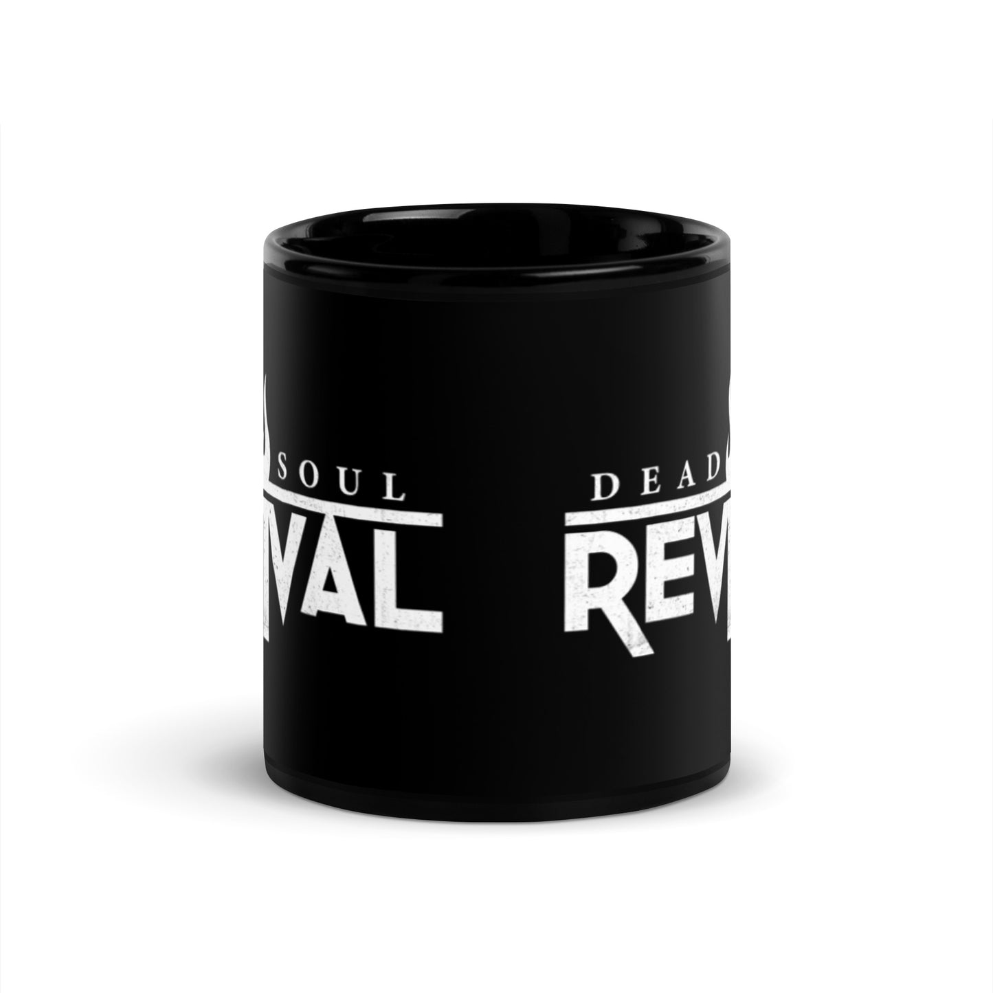 Dead Soul Revival logo Black Glossy Mug