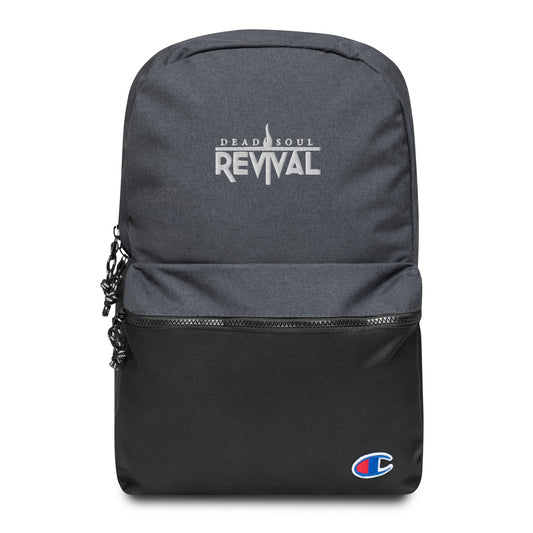Embroidered Dead Soul Revival Logo Champion Backpack