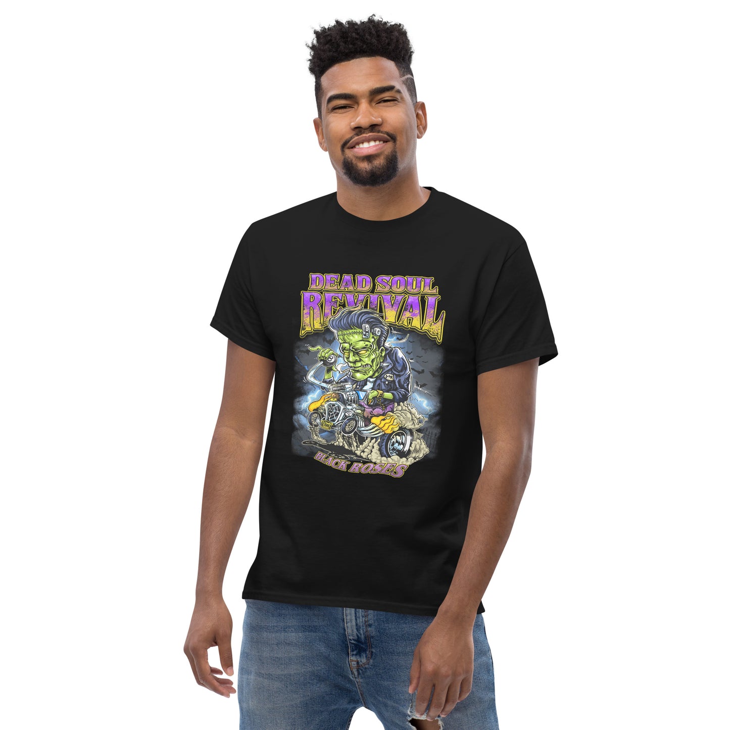 DSR Moto Frank Men's classic T-Shirt - Pick your color (Black, White, Gray)