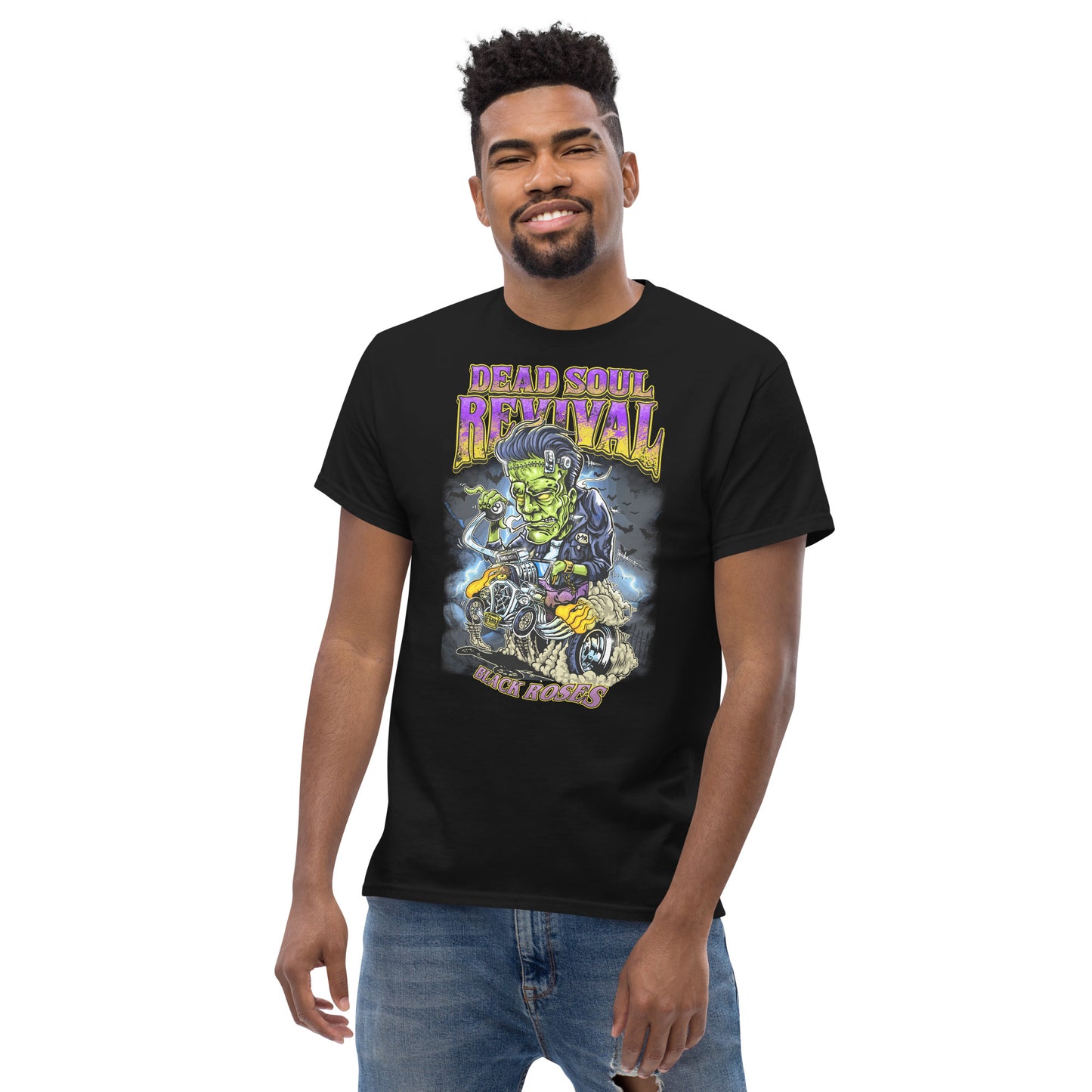 DSR Moto Frank Men's classic T-Shirt - Pick your color (Black, White, Gray)