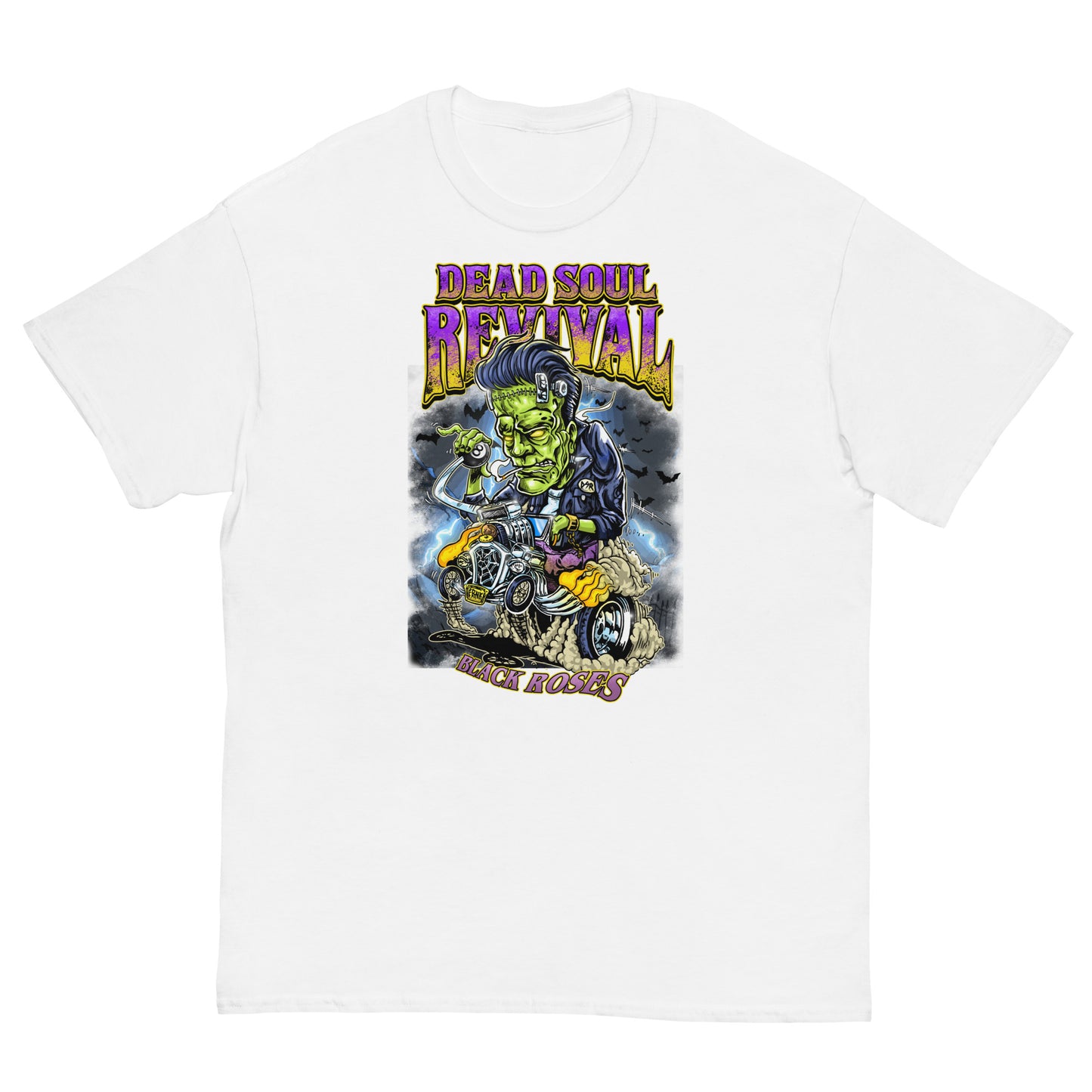 DSR Moto Frank Men's classic T-Shirt - Pick your color (Black, White, Gray)