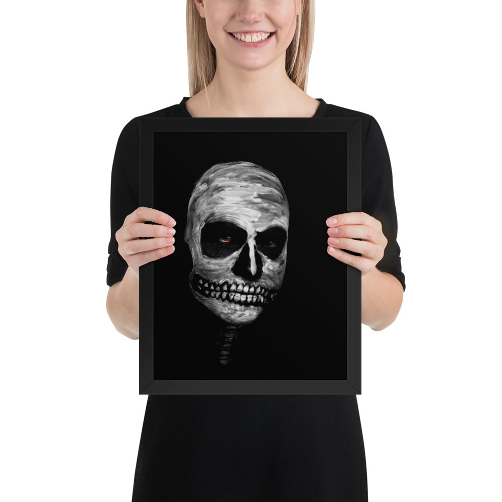 Red Eye Framed Art Print – Online Exclusive