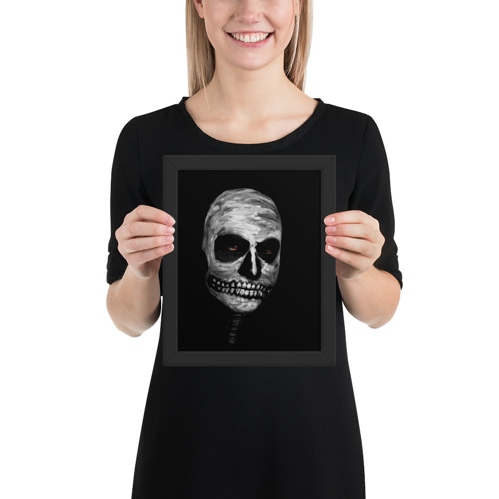 Red Eye Framed Art Print – Online Exclusive