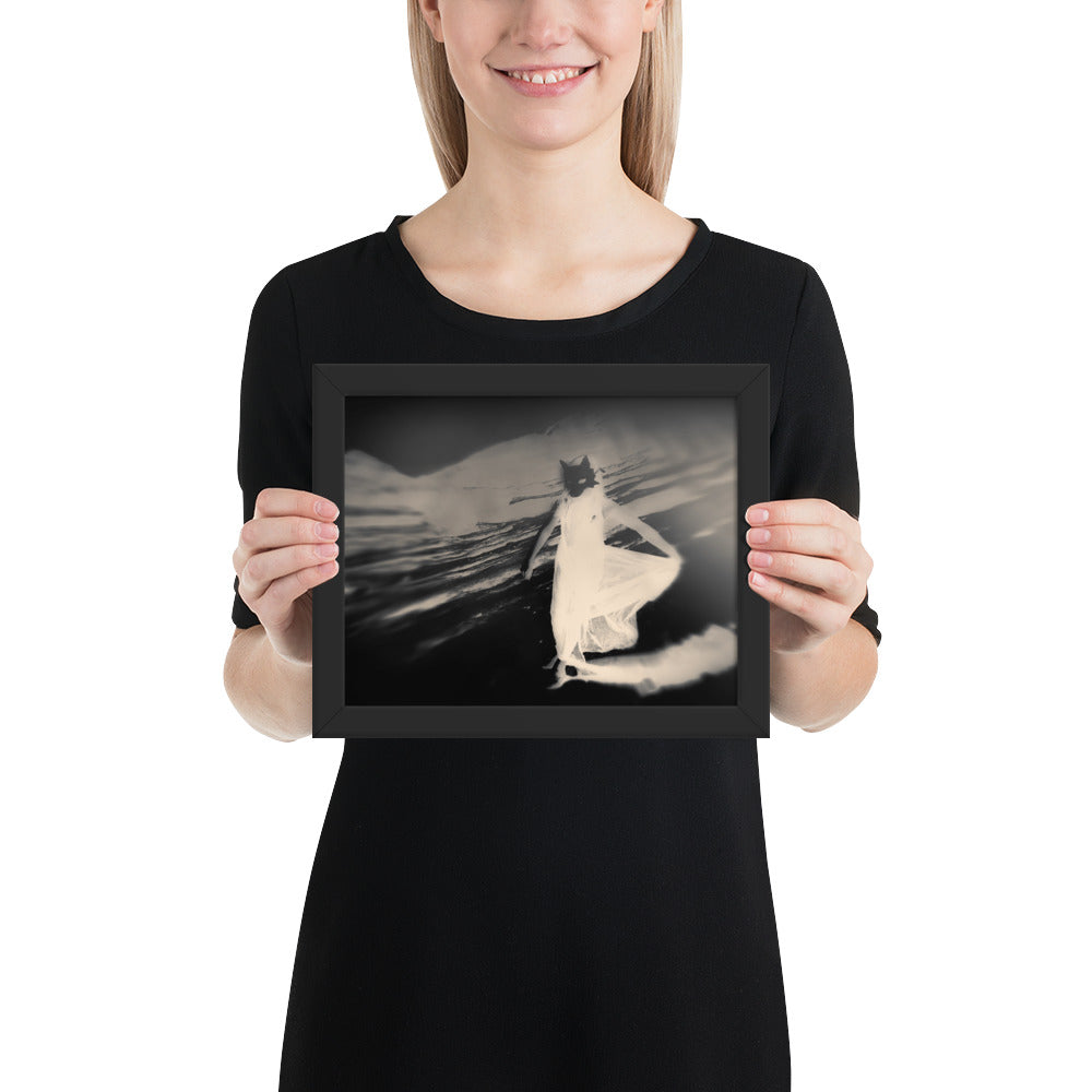 Wolf Girl Framed Art Print – Online Exclusive