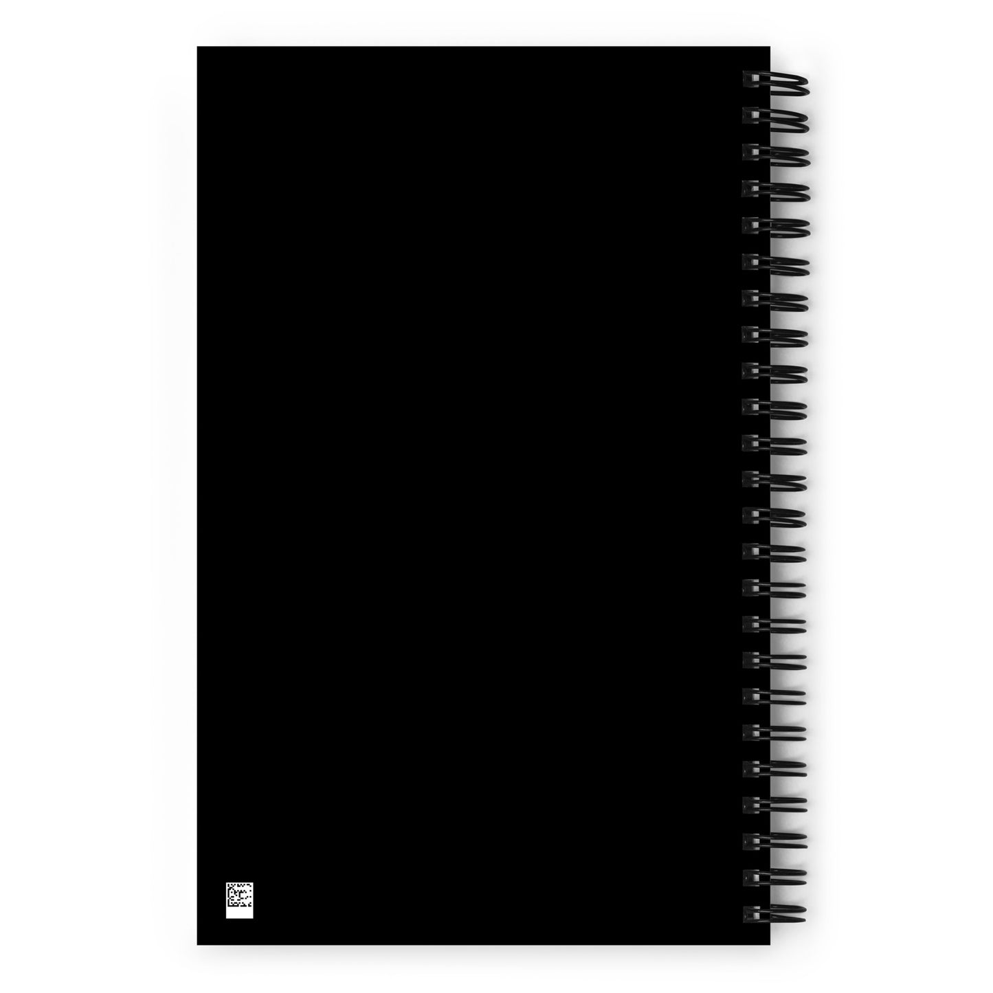 Spiral notebook with logo