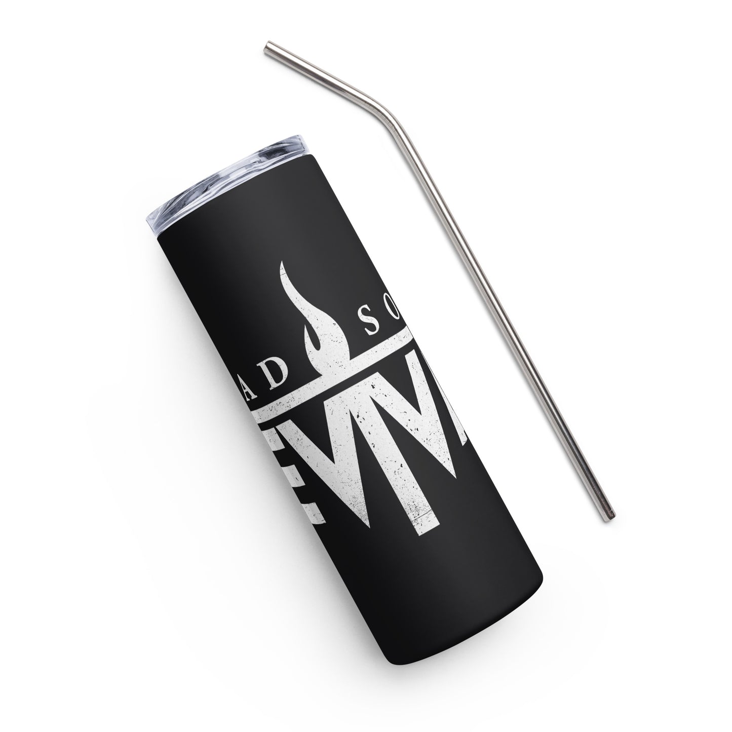 Dead Soul Revival Stainless steel tumbler with logo