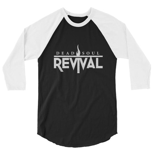 Dead Soul Revival 3/4 sleeve raglan shirt with logo
