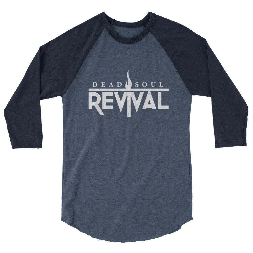 3/4 sleeve raglan shirt with logo