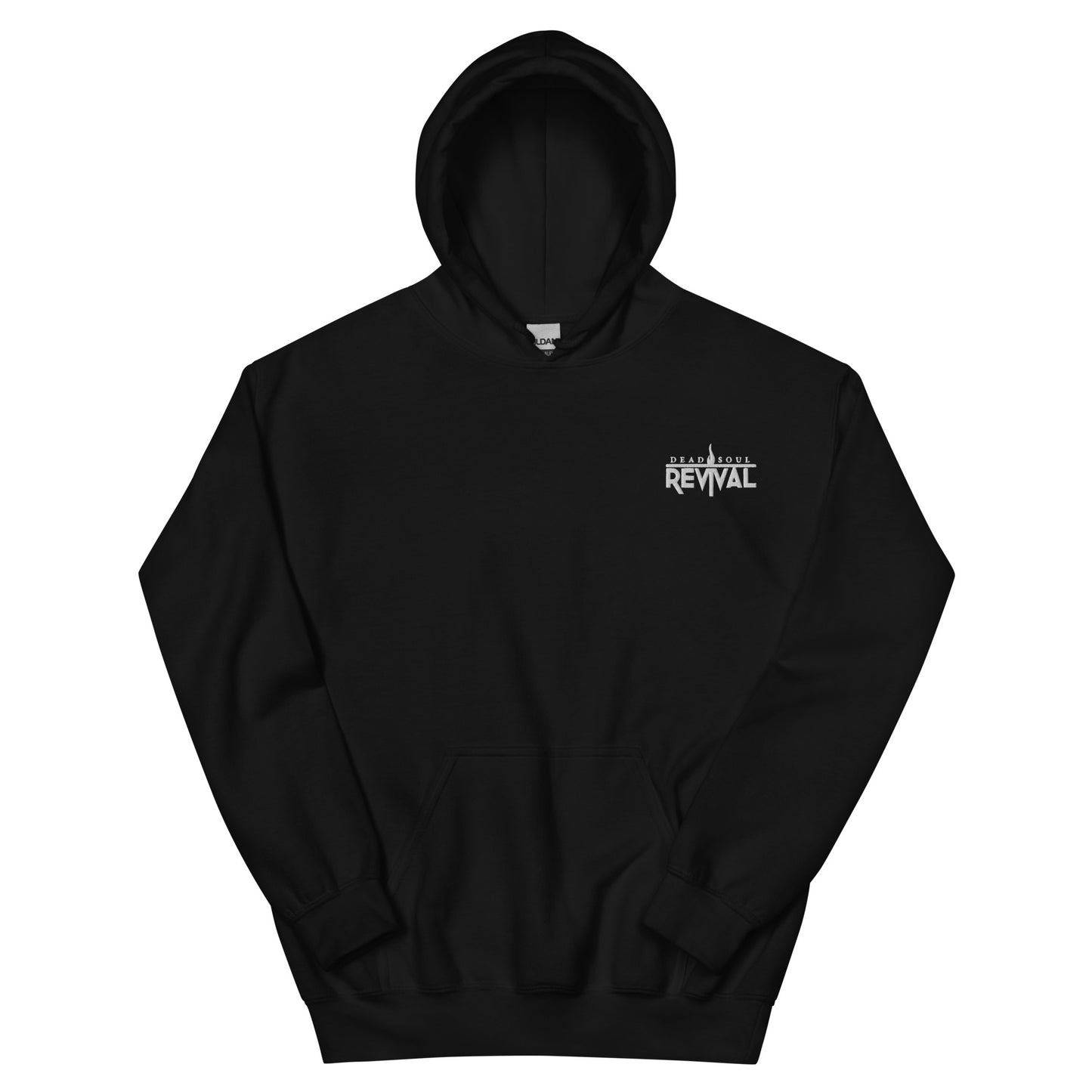 Front Embroidered Logo Unisex fleece hoodie