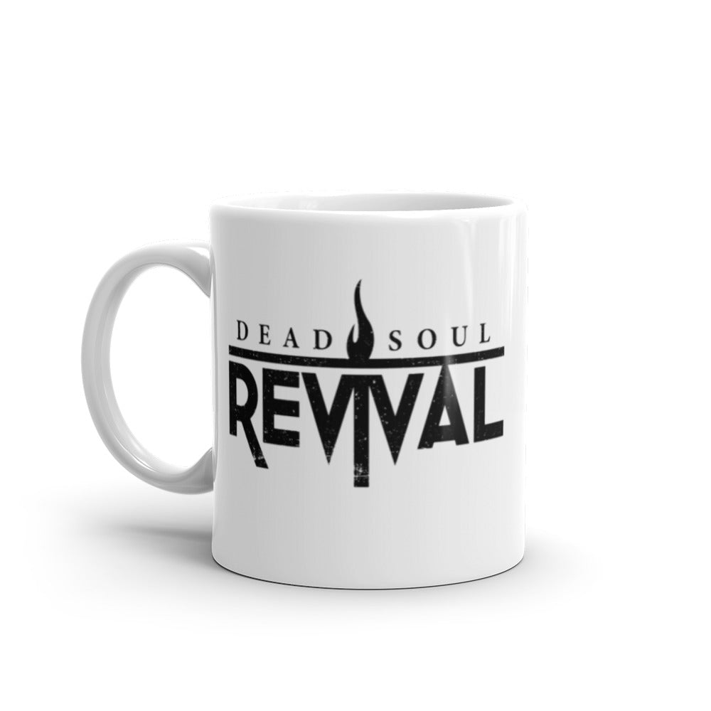 DSR Logo White glossy mug