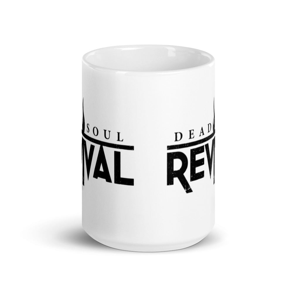 DSR Logo White glossy mug