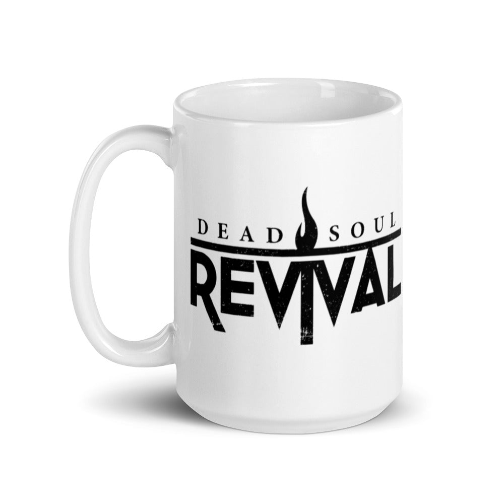DSR Logo White glossy mug