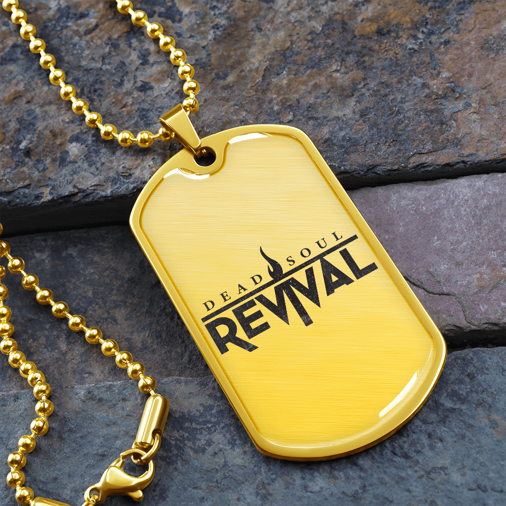 Dead Soul Revival Dog Tag Necklace