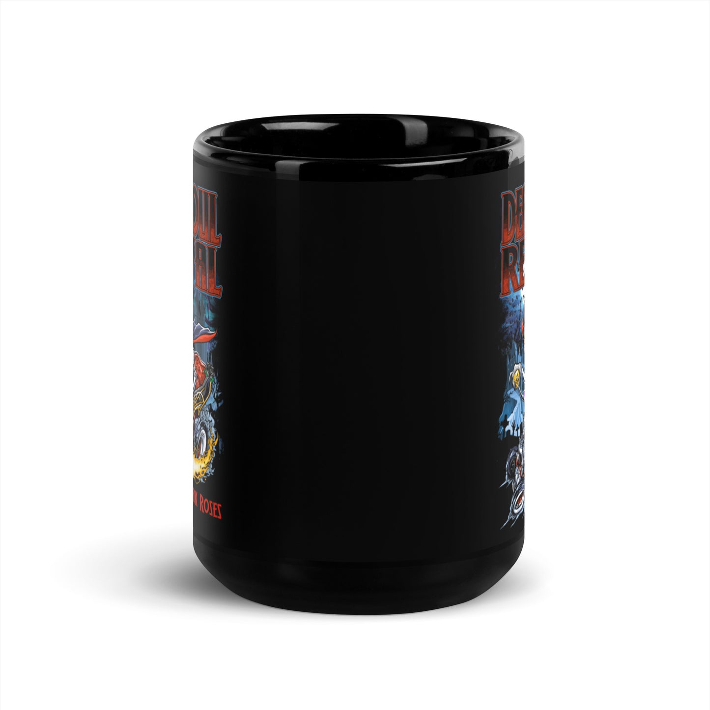 Black Glossy Mug - "Dracula's Revenge"