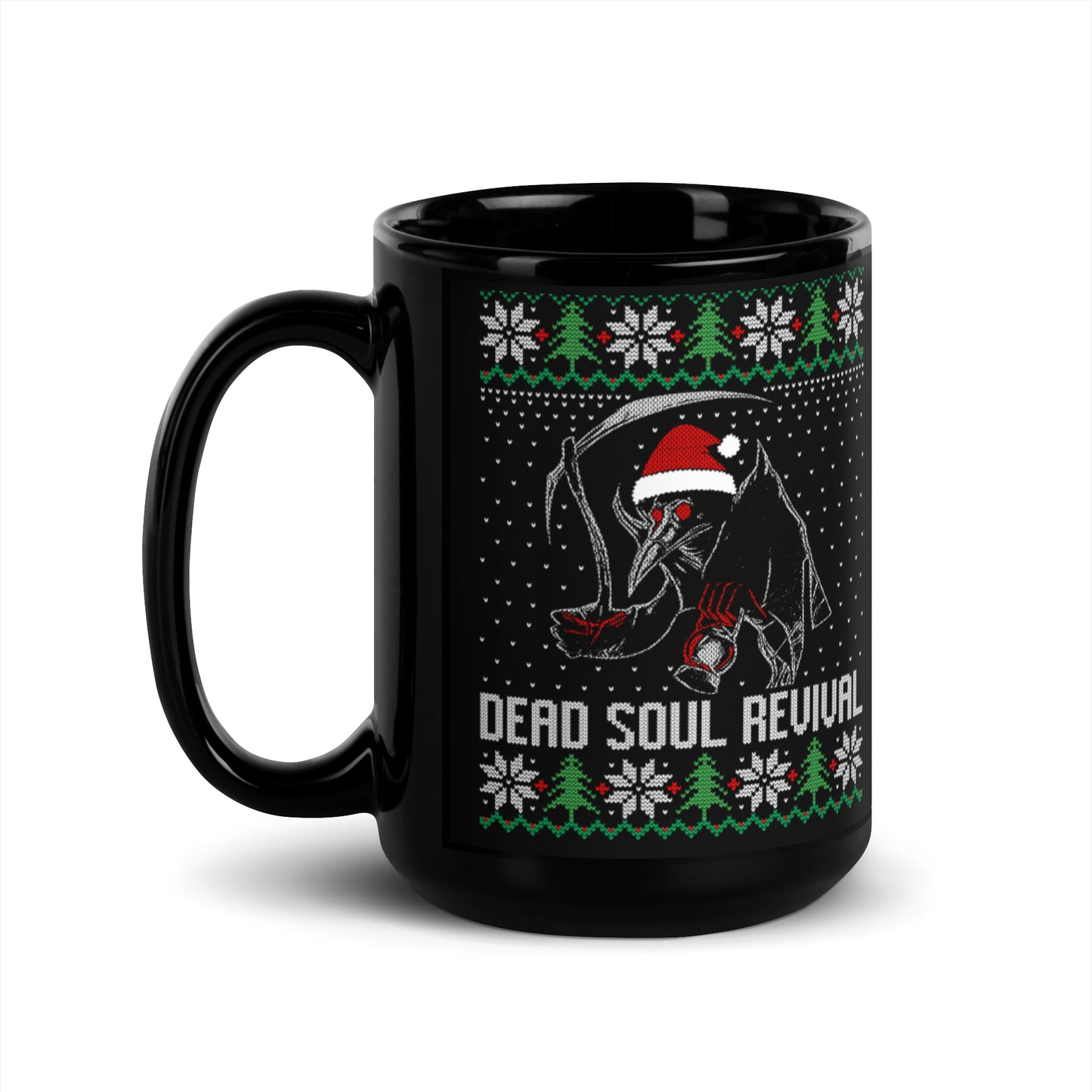 Dead Soul Revival Black Glossy Mug Ignite Cover
