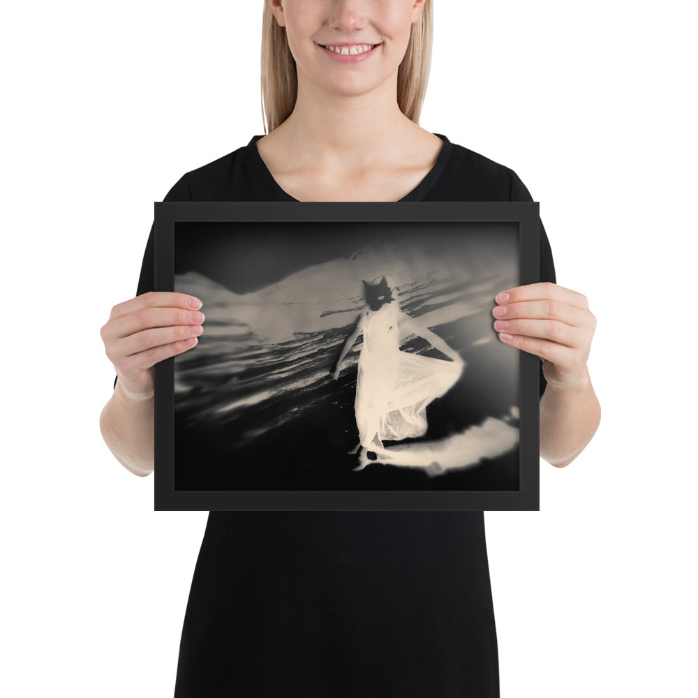 Wolf Girl Framed Art Print – Online Exclusive