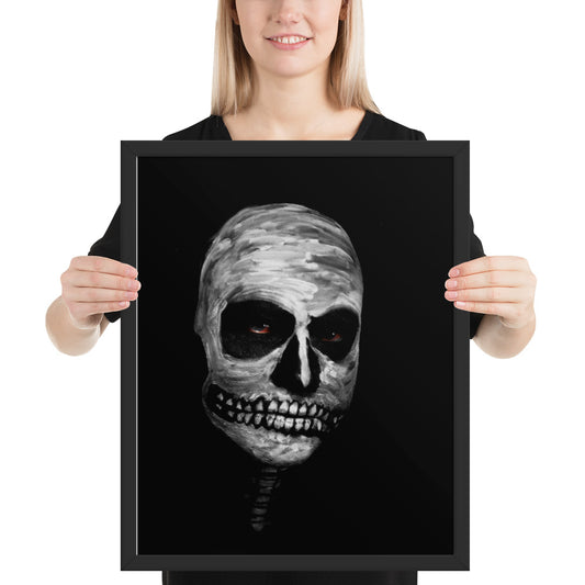 Red Eye Framed Art Print – Online Exclusive