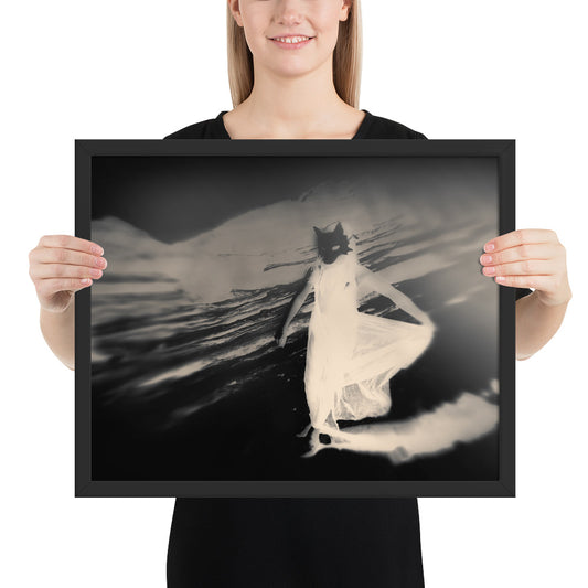 Wolf Girl Framed Art Print – Online Exclusive