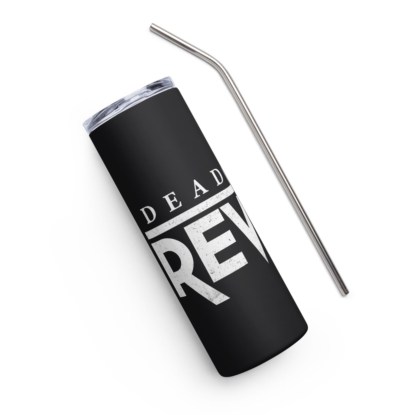 Dead Soul Revival Stainless steel tumbler with logo
