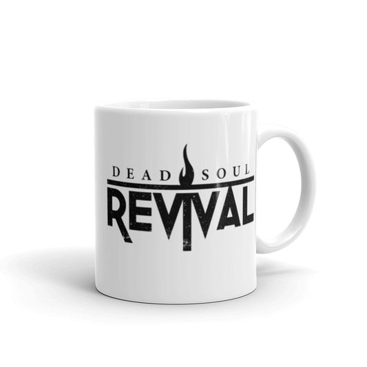 DSR Logo White glossy mug